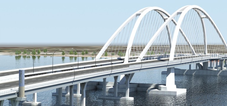 El proyecto de la Construcción del Puente I-74 entra en la recta final