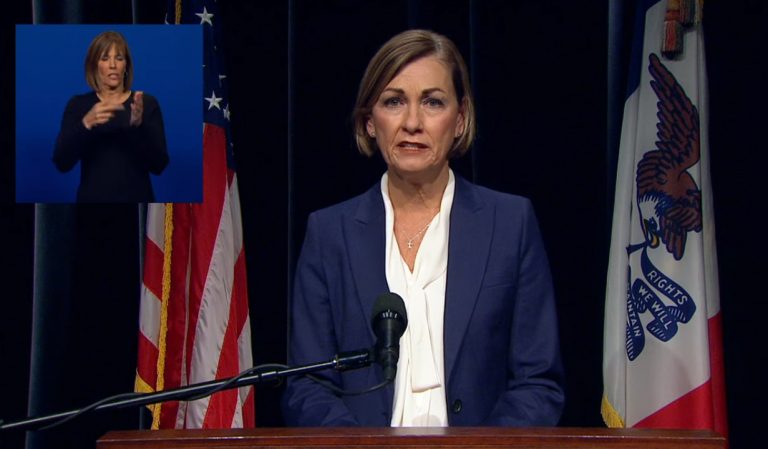 Gov. Kim Reynolds issues more mask-wearing requirements, but still falls short of a broad mask wearing mandate as there are many exceptions