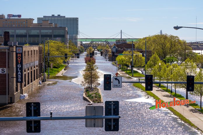 Flooding in eastern Iowa