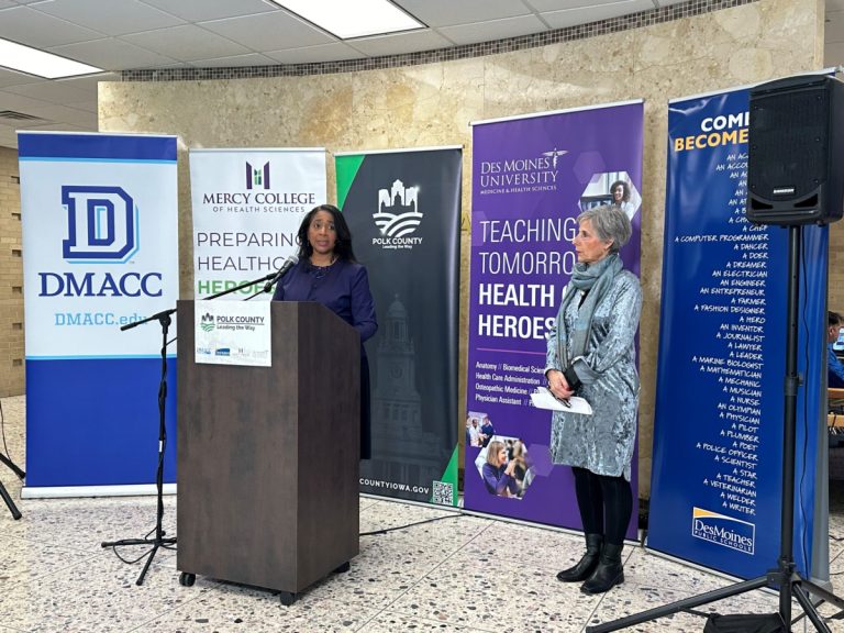 Des Moines University, local partners to open health care training center