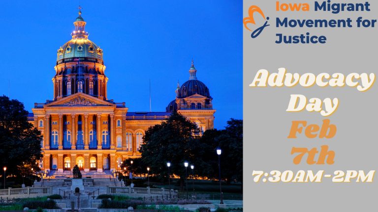 Take Action, Learn to Protect Immigrants’ Rights at the Iowa State Capitol  