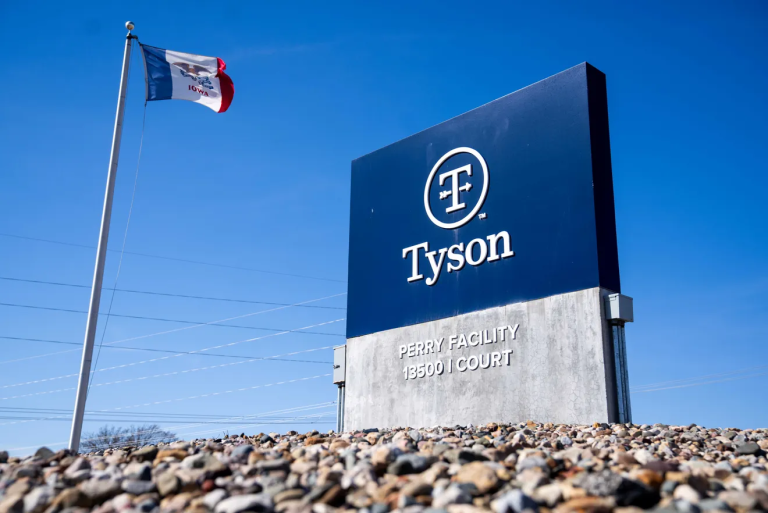Tyson Foods anuncia el cierre definitivo de su planta de Perry, con 1,276 empleados