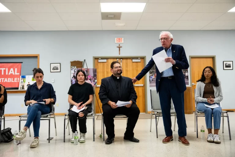 In Iowa, Sen. Bernie Sanders calls Trump a ‘demagogue’ targeting undocumented immigrants
