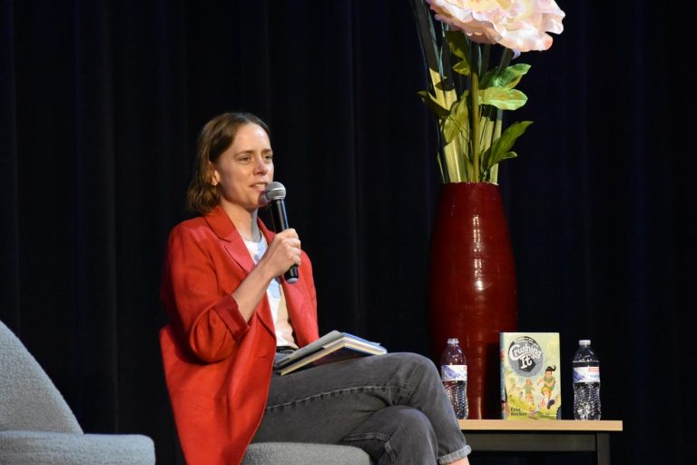 Iowa author of challenged book ‘Crushing It’ speaks at Book Ban Festival in Des Moines