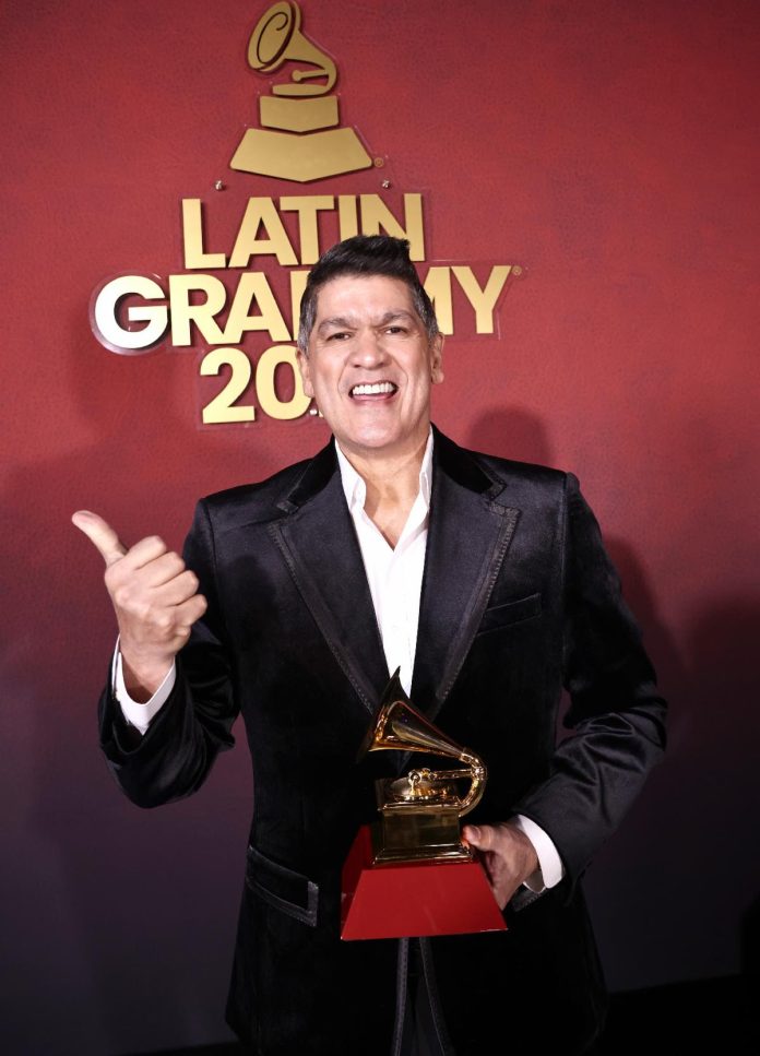 unnamed Eddy Herrera wins the Latin Grammy® for his album Novato Apostador