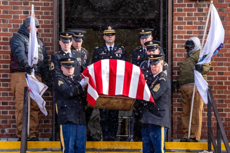 Iowans gather to watch Sgt. Edgar Torres-Tovar’s burial procession