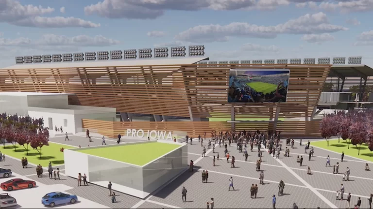 Capital stack completed for Pro Iowa Stadium and Global Plaza project