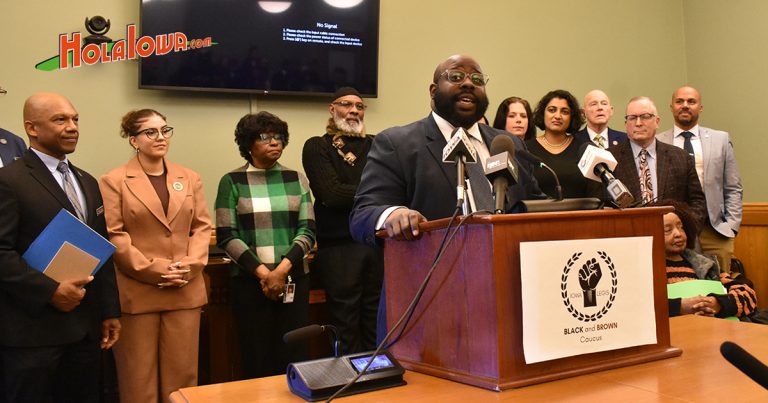 Iowa Lawmakers Announce Formation of First Black and Brown Legislative Caucus