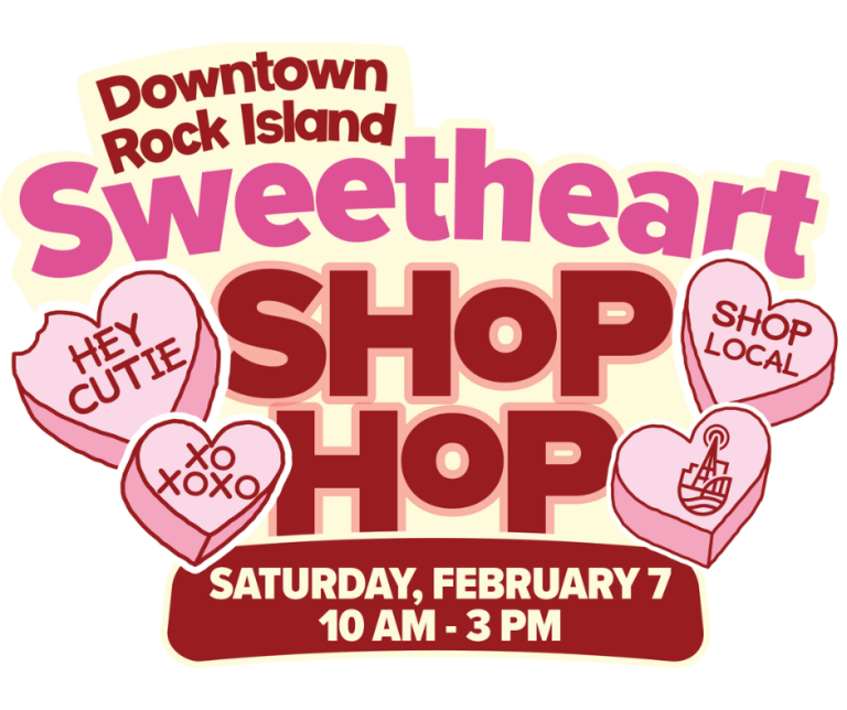 Sweetheart Shop Hop se realizará el 7 de febrero en el centro de Rock Island