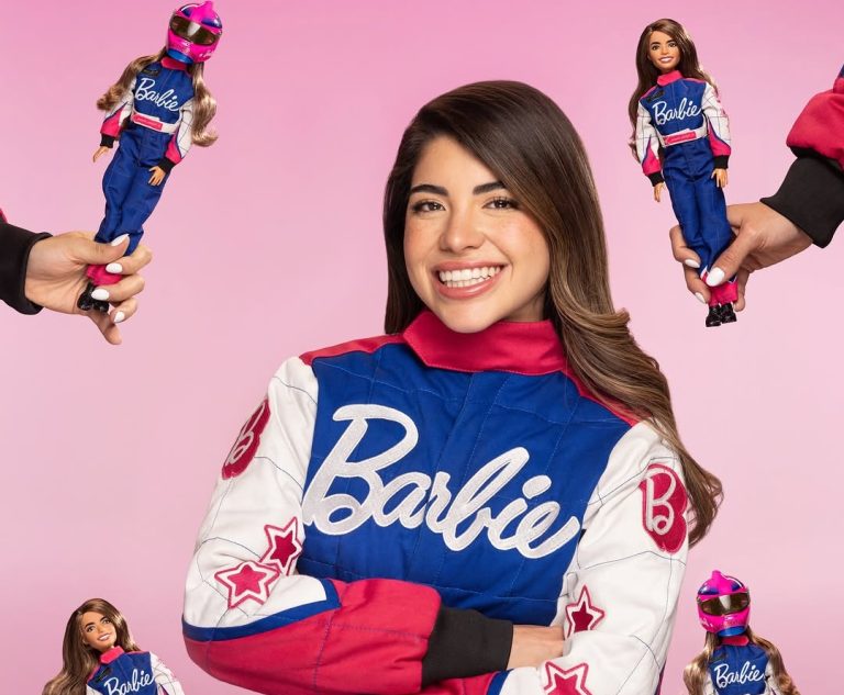 Regina Sirvent recognized as Barbie Role Model after NASCAR milestones