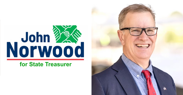 Candidato a tesorero estatal de Iowa, John Norwood promete proteger IPERS y ampliar el ahorro para la jubilación