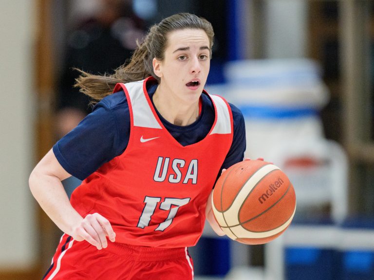 Former Iowa star Caitlin Clark scores 8 in Team USA win