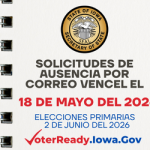 Absentee Request Spanish 300×250