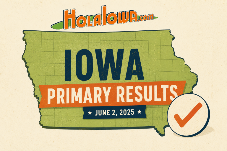Resultados de las primarias de Iowa definen las contiendas de noviembre para gobernador, Senado y Cámara