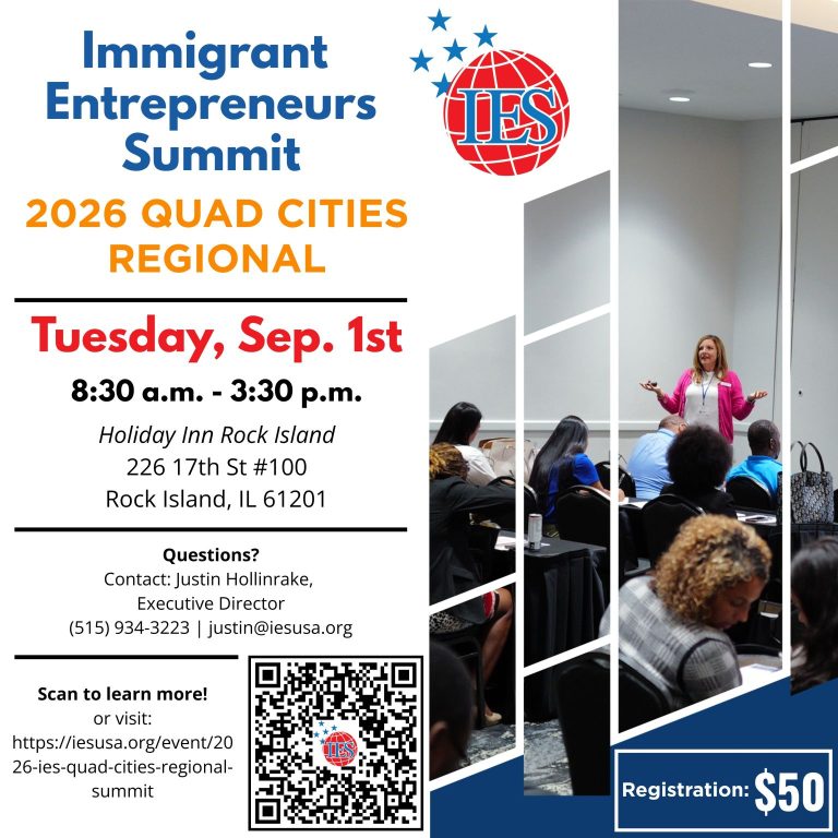 Quad Cities Immigrant Entrepreneurs Summit brings business workshops to Rock Island Sept. 1